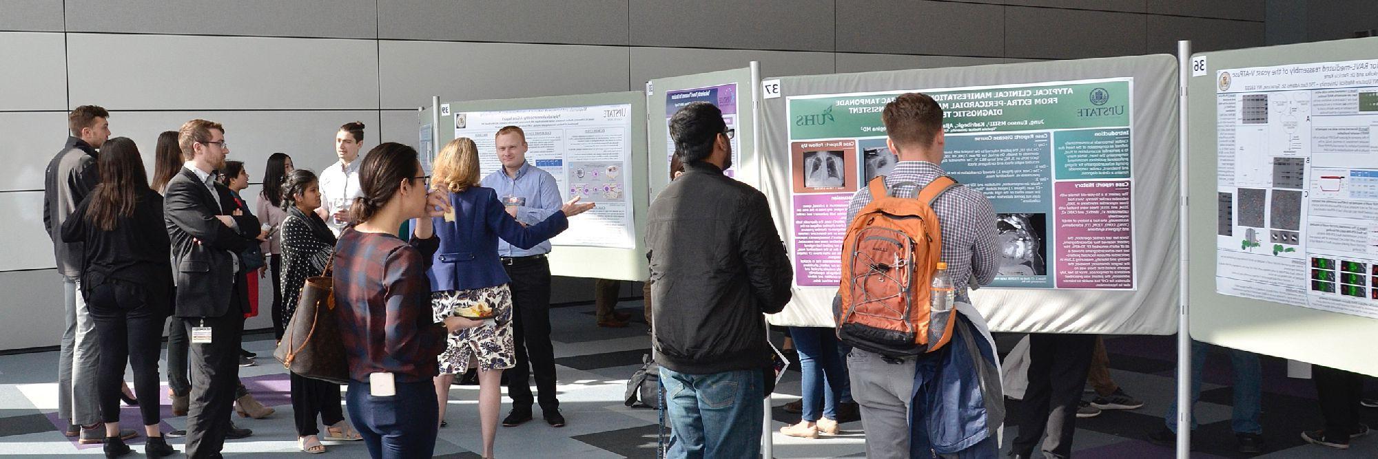 Research poster presentations